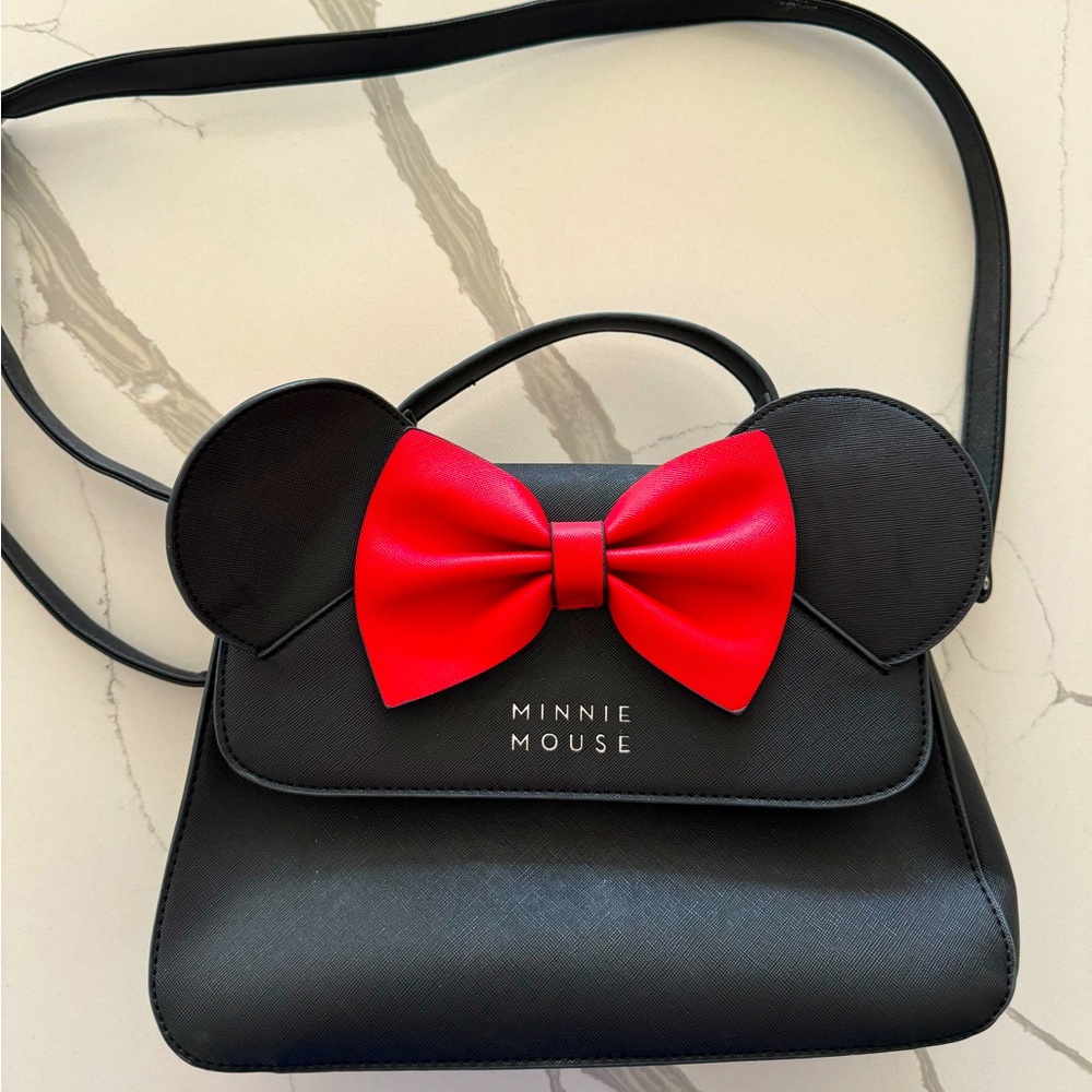 Minnie Mouse Loungefly top handle Crossbody & Tote Bag